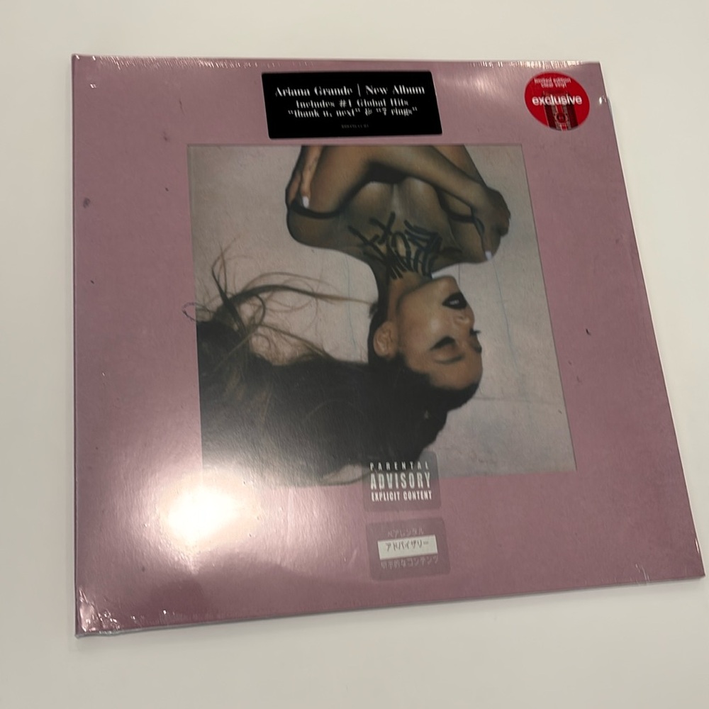 Arianna Grande thank u, next vinyl record new target exclusive